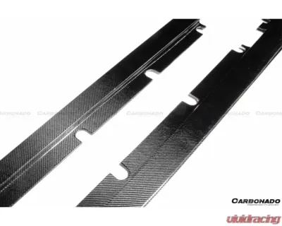 Carbonado CFRP RZS Style Side Skirts Under Board Mercedes Benz CLA Sport | CLA45 AMG W117 2014-2016 - CF1117RZR.SS