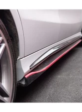 Carbonado CFRP RZS Style Side Skirts Under Board Mercedes Benz CLA Sport | CLA45 AMG W117 2014-2016                                     - CF1117RZR.SS - Image 3