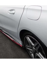 Carbonado CFRP RZS Style Side Skirts Under Board Mercedes Benz CLA Sport | CLA45 AMG W117 2014-2016                                     - CF1117RZR.SS - Image 4