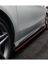 Carbonado CFRP RZS Style Side Skirts Under Board Mercedes Benz CLA Sport | CLA45 AMG W117 2014-2016                                     - CF1117RZR.SS - Image 5