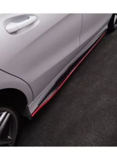 Carbonado CFRP RZS Style Side Skirts Under Board Mercedes Benz CLA Sport | CLA45 AMG W117 2014-2016                                     - CF1117RZR.SS - Image 6