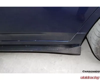 Carbonado CFRP BS Style Skirts Under Board Infiniti G25 | G35 | G37 Sedan 2007-2013 - CF1247BS