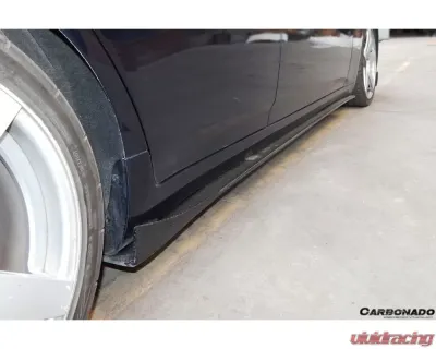 Carbonado CFRP BS Style Skirts Under Board Infiniti G25 | G35 | G37 Sedan 2007-2013 - CF1247BS