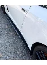 Carbonado Carbonado VA-II Style Side Skirts for Nissan GTR R35 2008-2016                                     - CF1256VAS2 - Image 2