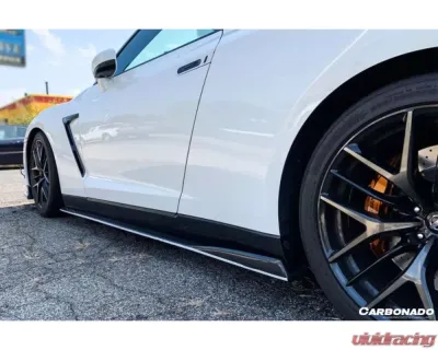 Carbonado Carbonado VA-II Style Side Skirts for Nissan GTR R35 2008-2016 - CF1256VAS2
