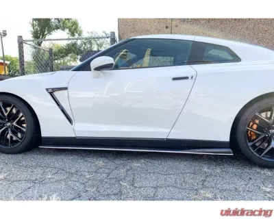 Carbonado Carbonado VA-II Style Side Skirts for Nissan GTR R35 2008-2016 - CF1256VAS2