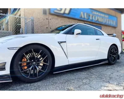Carbonado Carbonado VA-II Style Side Skirts for Nissan GTR R35 2008-2016 - CF1256VAS2