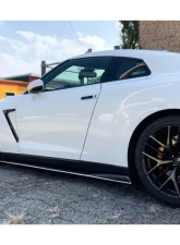 Carbonado Carbonado VA-II Style Side Skirts for Nissan GTR R35 2008-2016                                     - CF1256VAS2 - Image 8