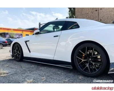 Carbonado Carbonado VA-II Style Side Skirts for Nissan GTR R35 2008-2016 - CF1256VAS2
