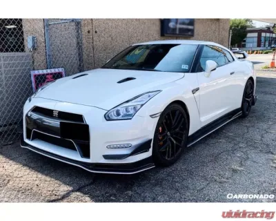 Carbonado Carbonado VA-II Style Side Skirts for Nissan GTR R35 2008-2016 - CF1256VAS2