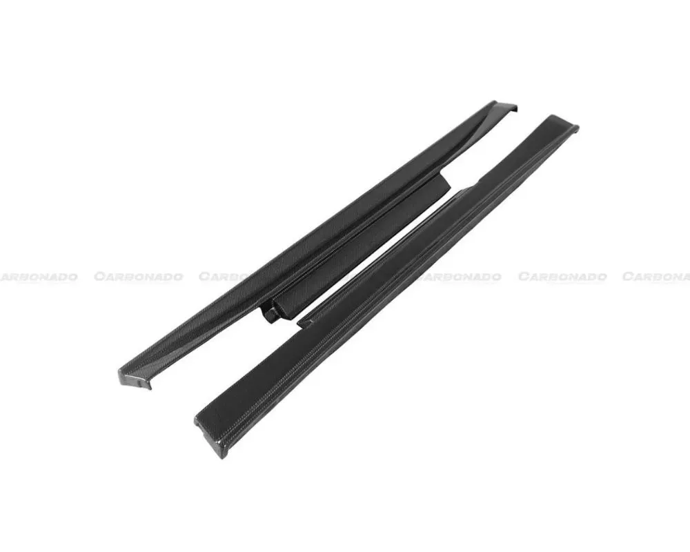 Carbonado DryCF ZEL Style Side Skirts Nissan GTR R35 2008-2016 - DRYCF1256ZEL-2