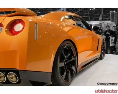 Carbonado CFRP ZEL Style Side Skirts Nissan GTR R35 2008-2016 - CF1256ZEL-2