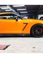 Carbonado CFRP ZEL Style Side Skirts Nissan GTR R35 2008-2016                                     - CF1256ZEL-2 - Image 7