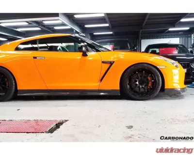Carbonado CFRP ZEL Style Side Skirts Nissan GTR R35 2008-2016 - CF1256ZEL-2