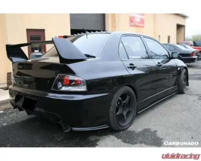 Carbonado CFRP RX Style Side Skirts Mitsubishi Evo 2003-2006 - CF1340RX
