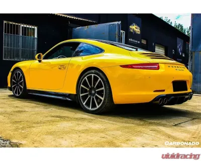 Carbonado CFRP VRS Style Side Skirts Porsche 911 991.1 Carrera | S 2012-2015 - CF1706VRS