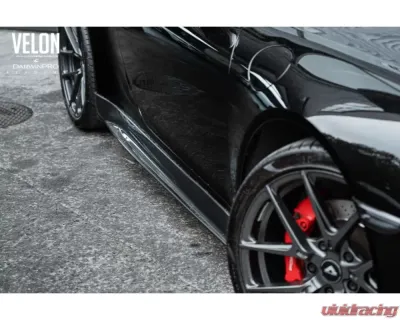 Carbonado CFRP VRS Style Side Skirts Porsche 911 991.1 Carrera | S 2012-2015 - CF1706VRS