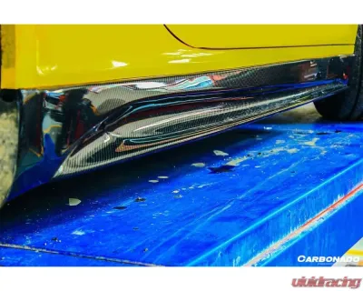 Carbonado CFRP VRS Style Side Skirts Porsche 911 991.1 Carrera | S 2012-2015 - CF1706VRS