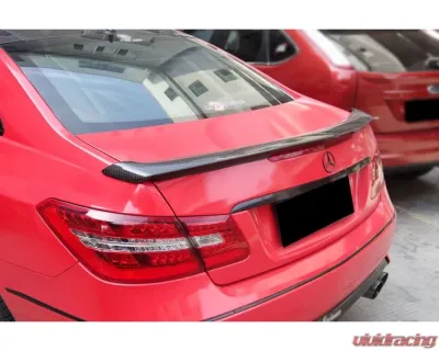 Carbonado CFRP LRS Style Trunk Spoiler for Mercedes Benz E Class W207 Coupe 2010-2016 - CF3202LRS.TS