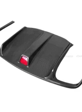 Carbonado CFRP PA Style Rear Lip Mercedes Benz E Class Sport W207 Coupe 2010-2013                                     - CF3202PA.RD - Image 2