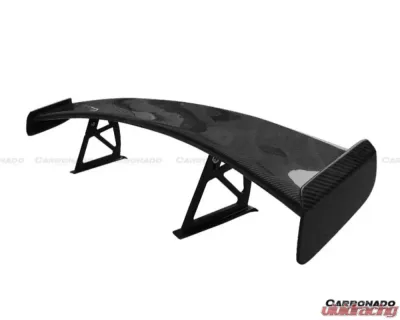Carbonado Carbon Fiber Trunk Spoiler for Mercedes Benz C63 AMG C Class Coupe W204 2012-2014 - CF3204BK.W