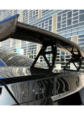 Carbonado Carbon Fiber Trunk Spoiler for Mercedes Benz C63 AMG C Class Coupe W204 2012-2014                                     - CF3204BK.W - Image 11