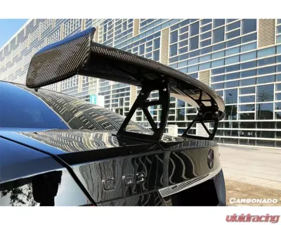 Carbonado Carbon Fiber Trunk Spoiler for Mercedes Benz C63 AMG C Class Coupe W204 2012-2014 - CF3204BK.W