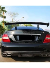 Carbonado Carbon Fiber Trunk Spoiler for Mercedes Benz C63 AMG C Class Coupe W204 2012-2014                                     - CF3204BK.W - Image 12