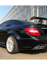 Carbonado Carbon Fiber Trunk Spoiler for Mercedes Benz C63 AMG C Class Coupe W204 2012-2014                                     - CF3204BK.W - Image 14