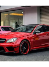 Carbonado Carbon Fiber Trunk Spoiler for Mercedes Benz C63 AMG C Class Coupe W204 2012-2014                                     - CF3204BK.W - Image 17