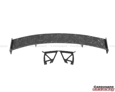 Carbonado Carbon Fiber Trunk Spoiler for Mercedes Benz C63 AMG C Class Coupe W204 2012-2014 - CF3204BK.W