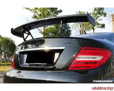 Carbonado Carbon Fiber Trunk Spoiler for Mercedes Benz C63 AMG C Class Coupe W204 2012-2014 - CF3204BK.W