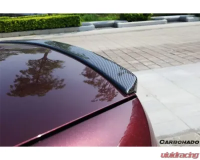 Carbonado CFRP OE Style Trunk Spoiler for Mercedes Benz C Class C63 AMG 2008-2014 - CF3204OE.W