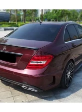 Carbonado CFRP OE Style Trunk Spoiler for Mercedes Benz C Class C63 AMG 2008-2014                                     - CF3204OE.W - Image 9