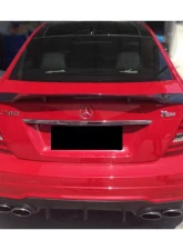 Carbonado CFRP RT Style Trunk Spoiler for Mercedes Benz C Class C63 AMG W204 2008-2014                                     - CF3204RT.TS - Image 12