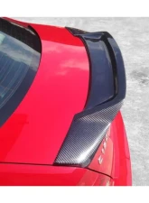 Carbonado CFRP RT Style Trunk Spoiler for Mercedes Benz C Class C63 AMG W204 2008-2014                                     - CF3204RT.TS - Image 5