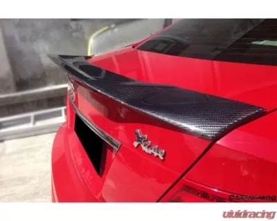 Carbonado CFRP RT Style Trunk Spoiler for Mercedes Benz C Class C63 AMG W204 2008-2014 - CF3204RT.TS