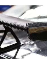 Carbonado Carbon Fiber Trunk Spoiler for Mercedes Benz C Class C63 AMG 2008-2014 Black                                     - CF3205BLK.W - Image 11