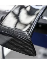 Carbonado Carbon Fiber Trunk Spoiler for Mercedes Benz C Class C63 AMG 2008-2014 Black                                     - CF3205BLK.W - Image 12