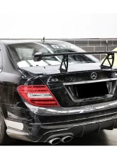 Carbonado Carbon Fiber Trunk Spoiler for Mercedes Benz C Class C63 AMG 2008-2014 Black                                     - CF3205BLK.W - Image 16