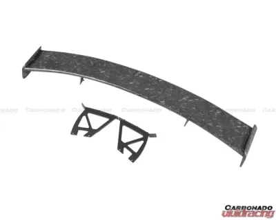 Carbonado Carbon Fiber Trunk Spoiler for Mercedes Benz C Class C63 AMG 2008-2014 Black - CF3205BLK.W
