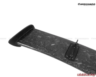 Carbonado Carbon Fiber Trunk Spoiler for Mercedes Benz C Class C63 AMG 2008-2014 Black - CF3205BLK.W