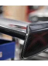 Carbonado Carbon Fiber Trunk Spoiler for Mercedes Benz C Class C63 AMG 2008-2014 Black                                     - CF3205BLK.W - Image 10