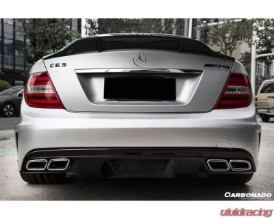 Carbonado CFRP RT Style Trunk Spoiler for Mercedes Benz C Class C63 AMG 2008-2014 - CF3205RT.TS