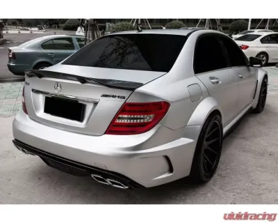 Carbonado CFRP RT Style Trunk Spoiler for Mercedes Benz C Class C63 AMG 2008-2014 - CF3205RT.TS