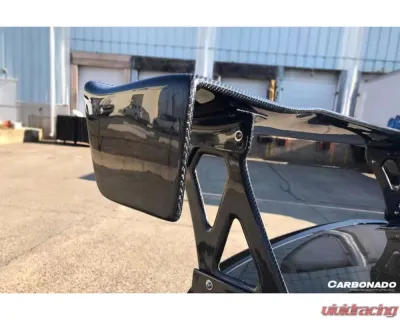 Carbonado Carbonado CFRP VA Style Trunk Spoiler for BMW 3 Series M3 2008-2012 - CF3221VA.W