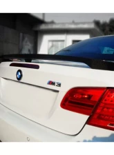 Carbonado Carbon Fiber Reinforced Plastic MP Style Trunk Spoiler for BMW M3 E93 2008-2012                                     - CF3222MP.S - Image 6