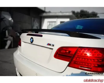 Carbonado Carbon Fiber Reinforced Plastic MP Style Trunk Spoiler for BMW M3 E93 2008-2012 - CF3222MP.S