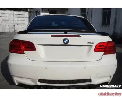 Carbonado Carbon Fiber Reinforced Plastic MP Style Trunk Spoiler for BMW M3 E93 2008-2012 - CF3222MP.S