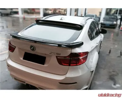 Carbonado CFRP HM Style Trunk Spoiler for BMW X6/X6M E71 2009-2014 - CF3223HM.TS